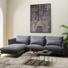 Olohuone | Kulmasohvat>KARE Design Monza Kulmasohva, Harmaa, Vasen 296cm