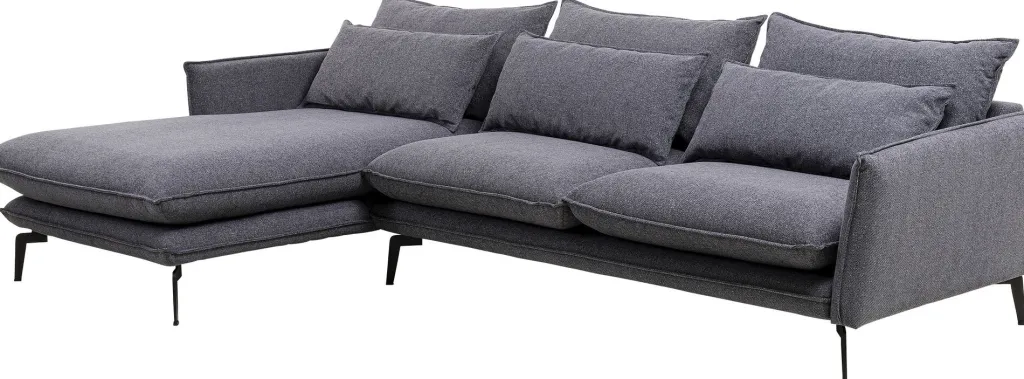 monza_kulmasohva_harmaa_vasen_cm_1.webp Olohuone | Kulmasohvat>KARE Design Monza Kulmasohva, Harmaa, Vasen 296cm