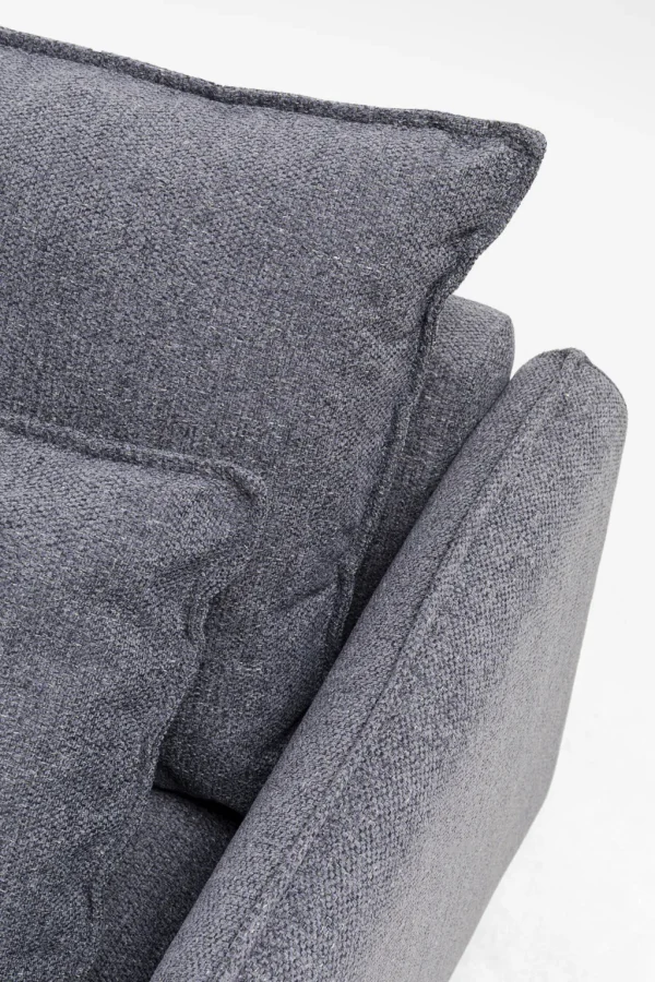 Olohuone | Kulmasohvat>KARE Design Monza Kulmasohva, Harmaa, Vasen 296cm