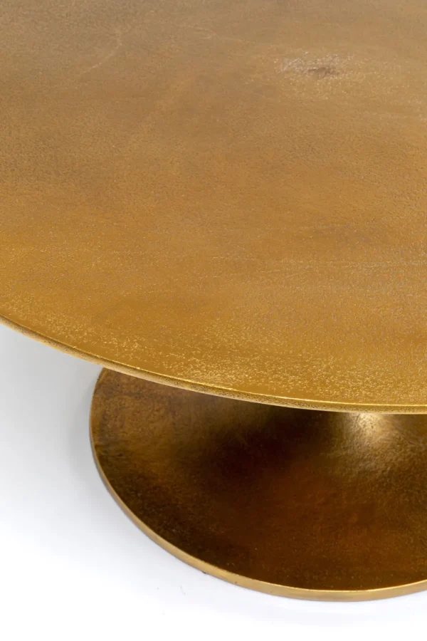 Sohvapöydät>KARE Design Morocco Brass Sohvapöytä, Messinki Ø91cm