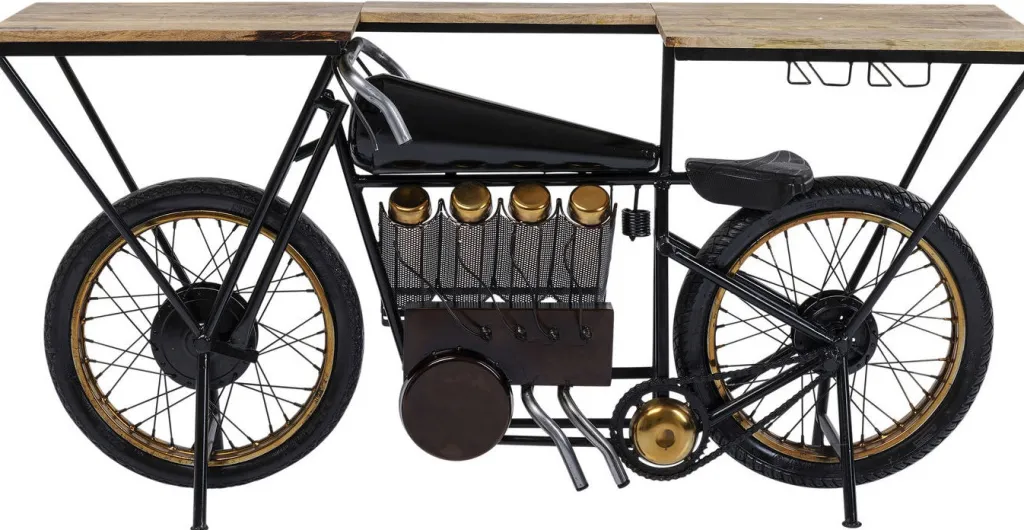 motorbike_black_konsolipyt_baaripyt_1.webp Konsolipöydät Ja Sivupöydät | Baarit>KARE Design Motorbike Black Konsolipöytä, Baaripöytä
