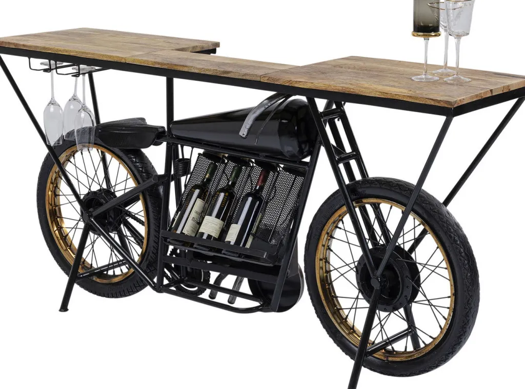 motorbike_black_konsolipyt_baaripyt_7.webp Konsolipöydät Ja Sivupöydät | Baarit>KARE Design Motorbike Black Konsolipöytä, Baaripöytä
