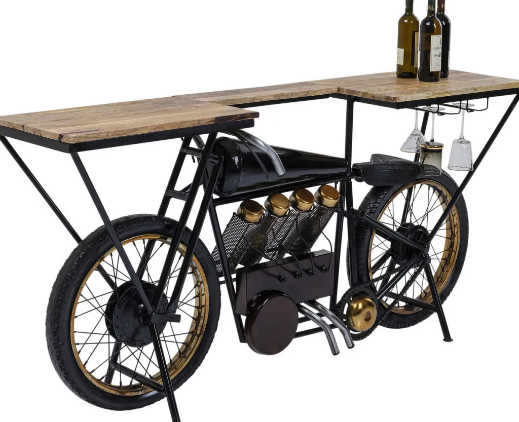 motorbike_black_konsolipyt_baaripyt_8.webp Konsolipöydät Ja Sivupöydät | Baarit>KARE Design Motorbike Black Konsolipöytä, Baaripöytä