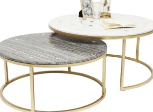 Sohvapöydät | Olohuone>KARE Design Mystic Round Sivupöytä (2/Set)