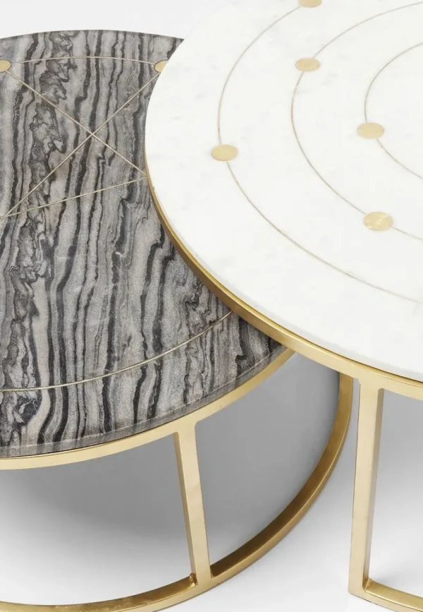 Sohvapöydät | Olohuone>KARE Design Mystic Round Sivupöytä (2/Set)