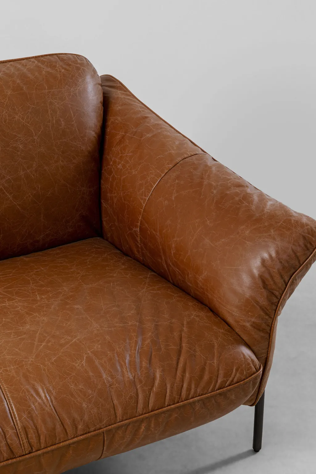 napa_nahkasohva_ruskea_cm_7.webp Sohvat | Olohuone>KARE Design Napa Nahkasohva, Ruskea 226cm