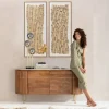 Taulut | Olohuone>KARE Design Native Lines Kehystetty Taulu 50x150cm