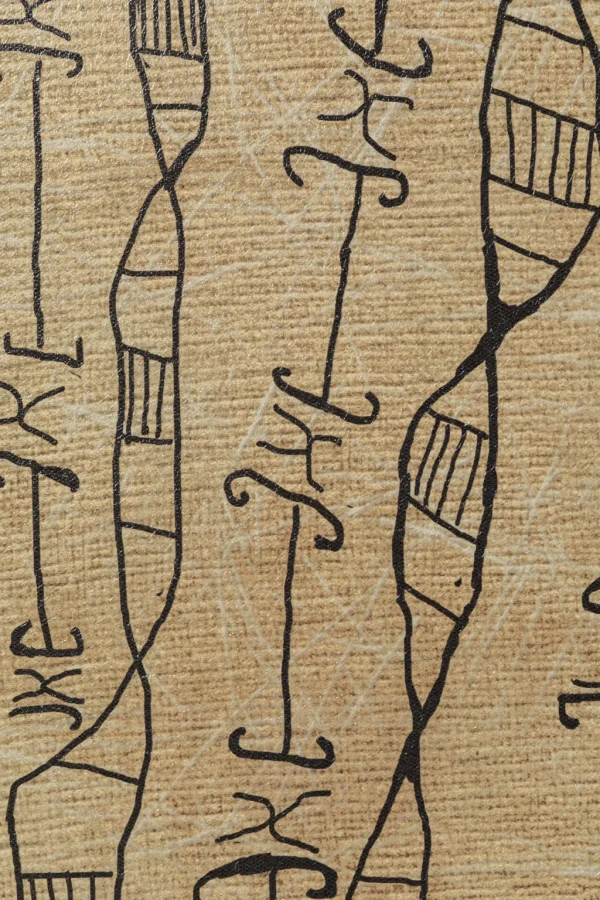 Taulut | Olohuone>KARE Design Native Lines Kehystetty Taulu 50x150cm