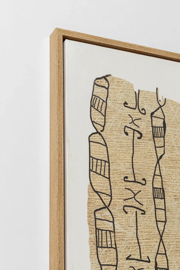 Taulut>KARE Design Native Spirals Kehystetty Taulu 50x150cm
