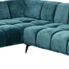 Kulmasohvat>KARE Design Nia Glam Kulmasohva Tummanvihreä, Vasen 250cm