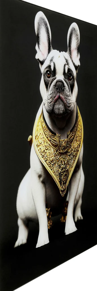 Taulut>KARE Design Noble Dog Koira Lasitaulu 40x60cm