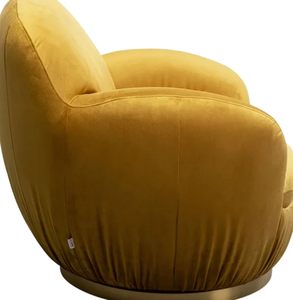 Nojatuolit>KARE Design Nube Kääntyvä Nojatuoli Keltainen