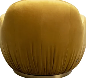 Nojatuolit>KARE Design Nube Kääntyvä Nojatuoli Keltainen