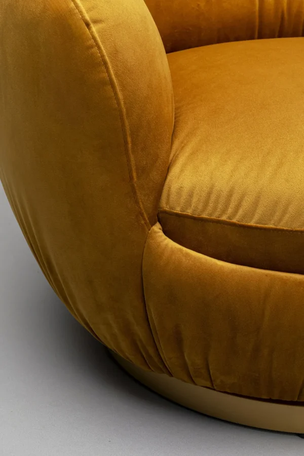 Nojatuolit>KARE Design Nube Kääntyvä Nojatuoli Keltainen
