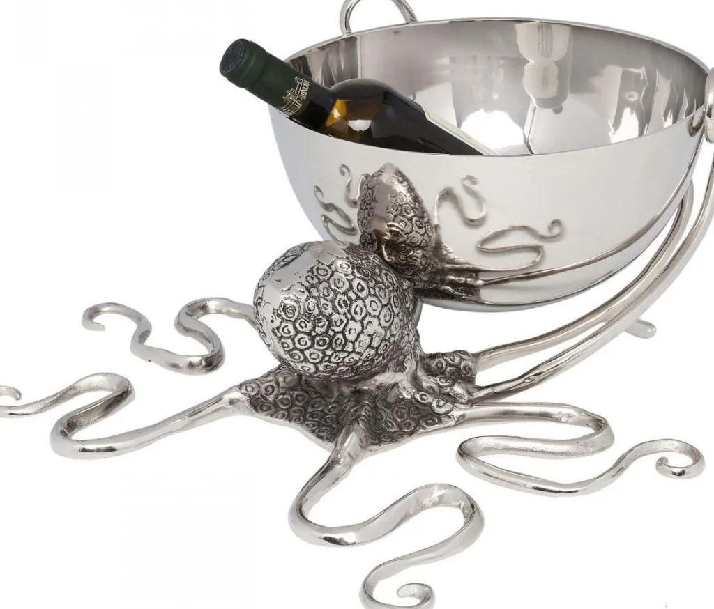 octopus_mustekala_cooleri_viininjhdytin__cm_5.webp Sangot Ja Coolerit>KARE Design Octopus Mustekala Cooleri, Viininjäähdytin Ø 45cm