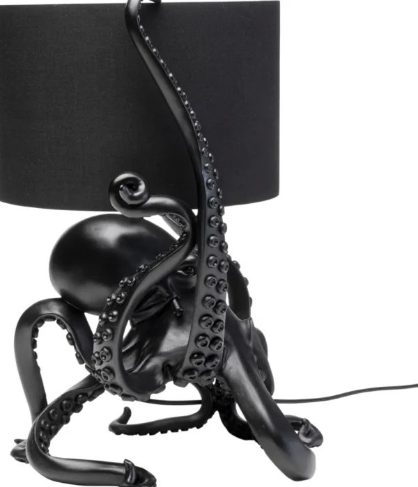 Pöytävalaisimet>KARE Design Octopus Mustekala Pöytävalaisin Musta 47cm