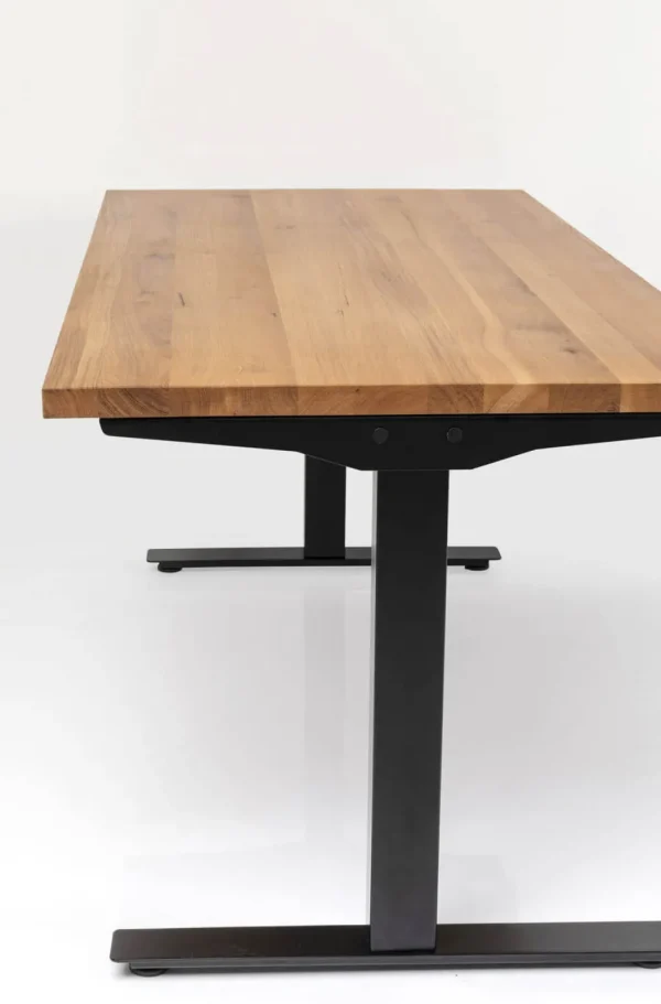 Työpöydät>KARE Design Office Jackie Oak Black Toimistopöytä, Työpöytä 160x80cm