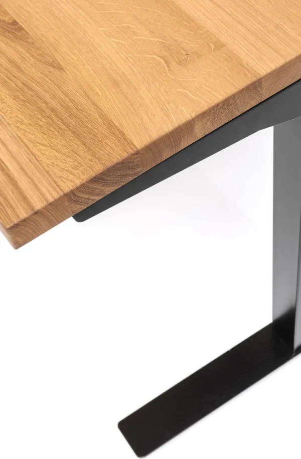 Työpöydät>KARE Design Office Jackie Oak Black Toimistopöytä, Työpöytä 160x80cm