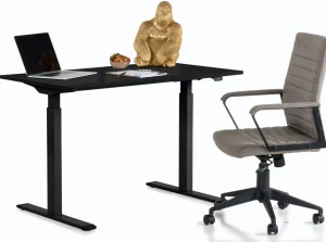 Työpöydät>KARE Design Office Smart Black Black Toimistopöytä, Työpöytä 120x70cm