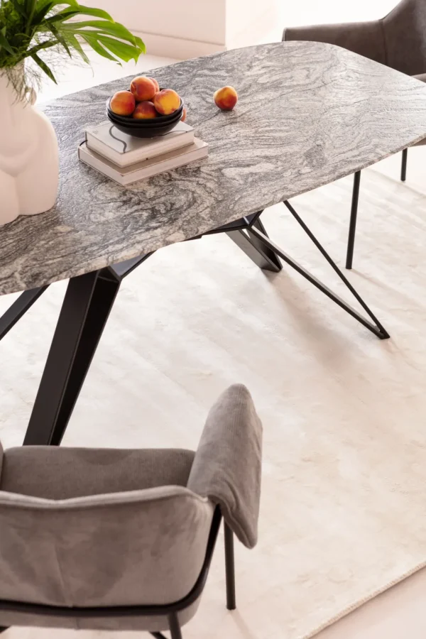 Pöydät>KARE Design Okinawa Pöytä, Metalli, Graniitti 180x90cm