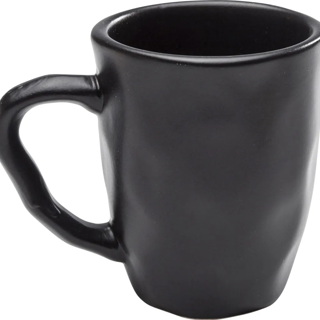 organic_black_muki_1.webp Kulhot>KARE Design Organic Black Muki