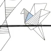 Seinänaulakot>KARE Design Origami Bird Seinänaulakko 114cm