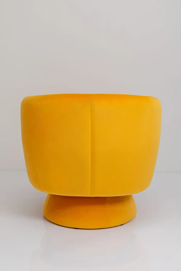 Nojatuolit>KARE Design Orion Yellow Pyörivä Nojatuoli, Keltainen