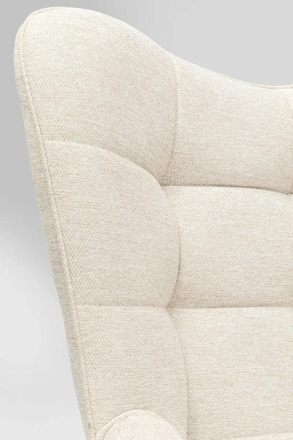 Nojatuolit>KARE Design Oscar Kääntyvä Nojatuoli, Kermanvärinen
