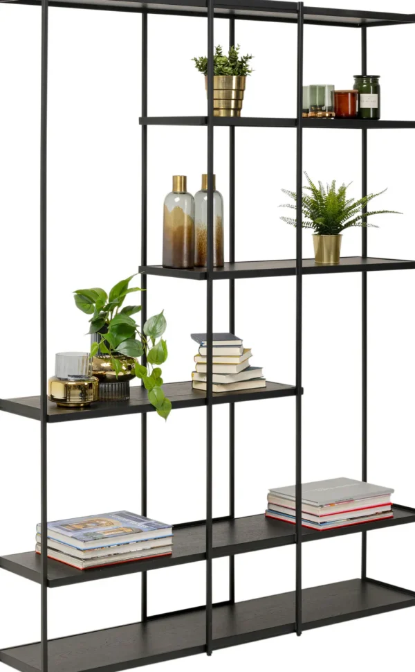 Hyllyt>KARE Design Oslo Hylly Musta 150x200cm