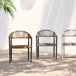 Tuolit>KARE Design Palma Tuoli Käsinojilla, Beige