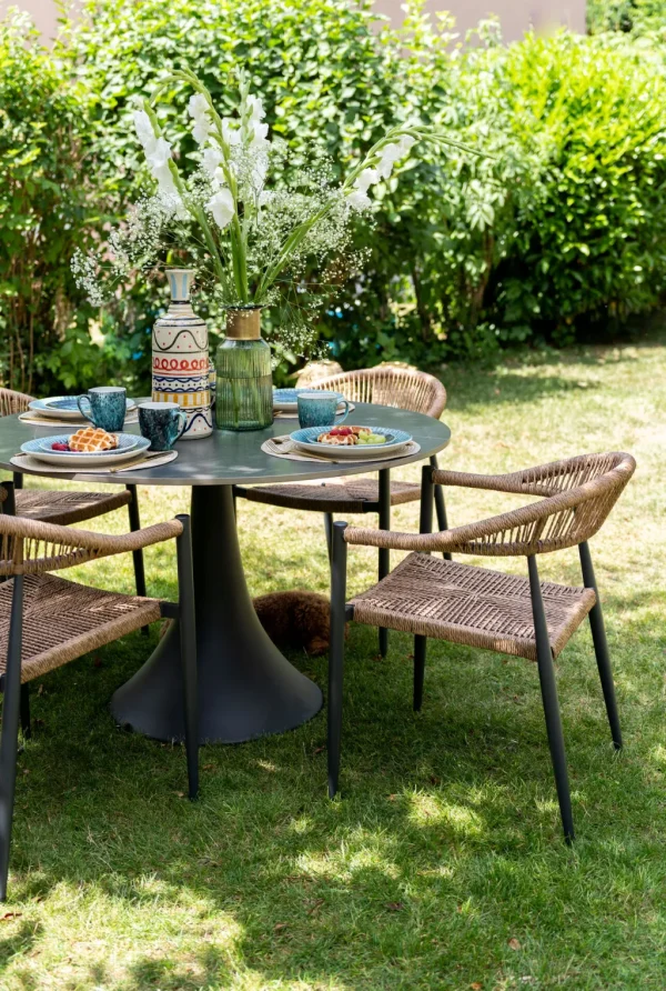 Tuolit>KARE Design Palma Tuoli Käsinojilla, Beige