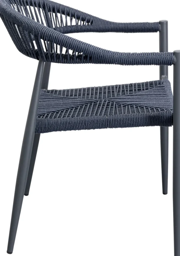 Tuolit>KARE Design Palma Tuoli Käsinojilla, Petrooli