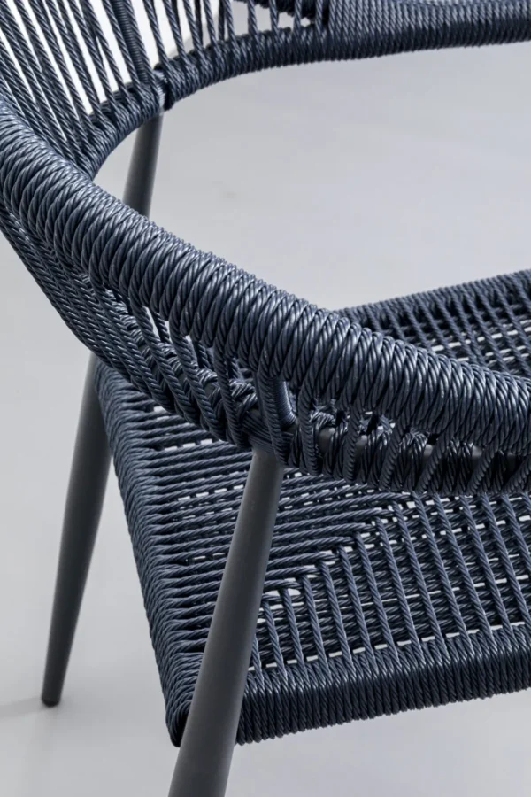 Tuolit>KARE Design Palma Tuoli Käsinojilla, Petrooli