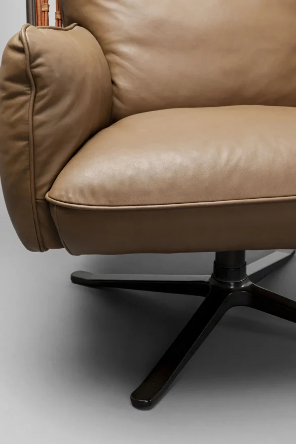 Nojatuolit>KARE Design Paradiso Kääntyvä Nojatuoli Ruskea