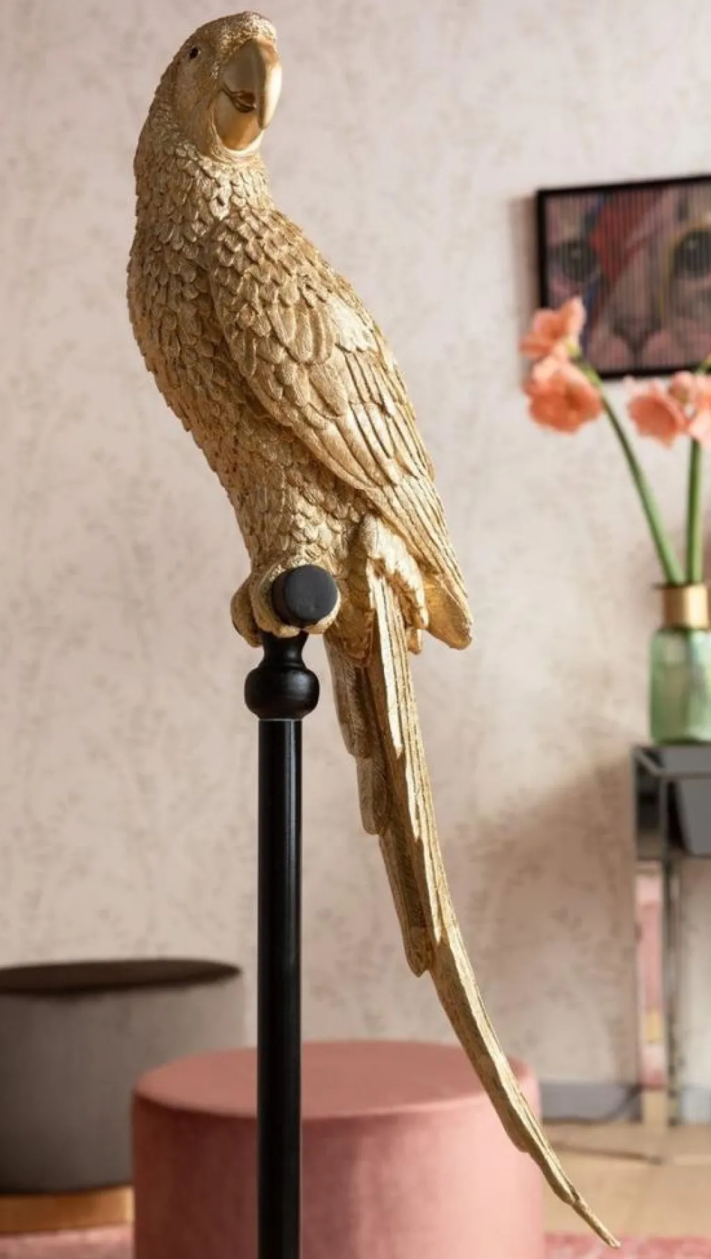 parrot_papukaija_jalallinen_koristeesine_kulta_cm_6.webp Jalalliset Koriste-Esineet>KARE Design Parrot Papukaija Jalallinen Koriste-esine, Kulta 116cm