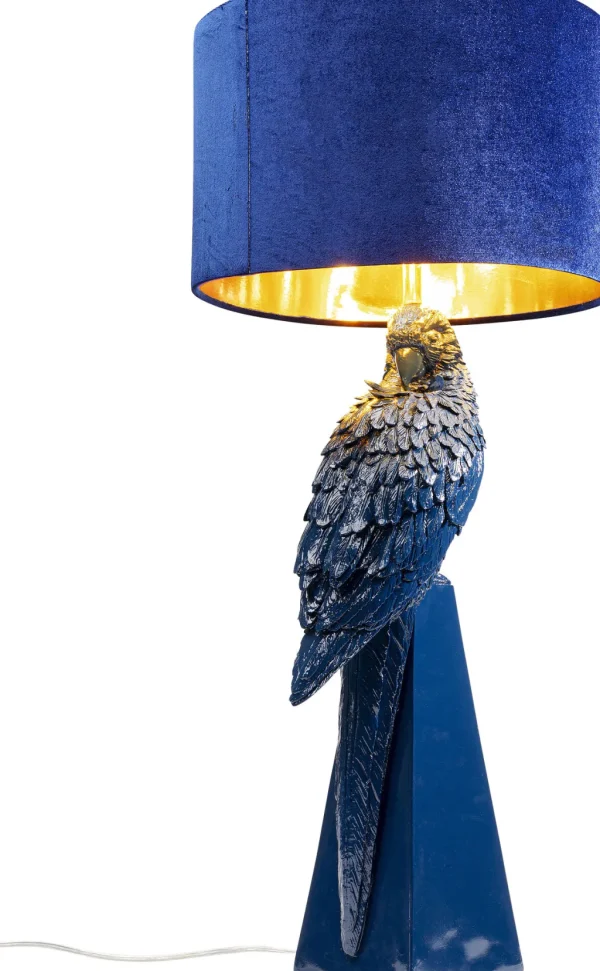 Pöytävalaisimet>KARE Design Parrot, Papukaija Pöytävalaisin, Sininen 84cm