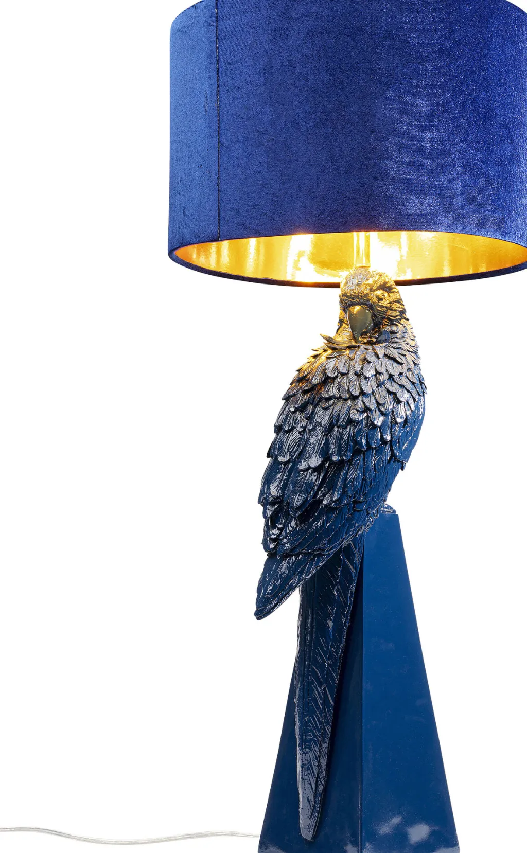 parrot_papukaija_pytvalaisin_sininen_cm_4.webp Pöytävalaisimet>KARE Design Parrot, Papukaija Pöytävalaisin, Sininen 84cm
