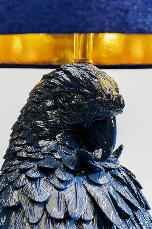 Pöytävalaisimet>KARE Design Parrot, Papukaija Pöytävalaisin, Sininen 84cm