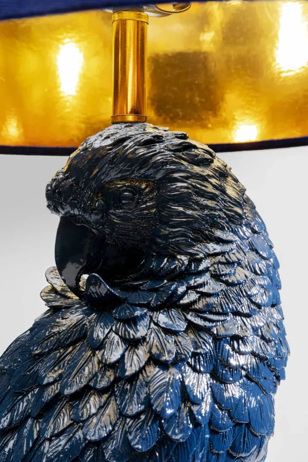 Pöytävalaisimet>KARE Design Parrot, Papukaija Pöytävalaisin, Sininen 84cm