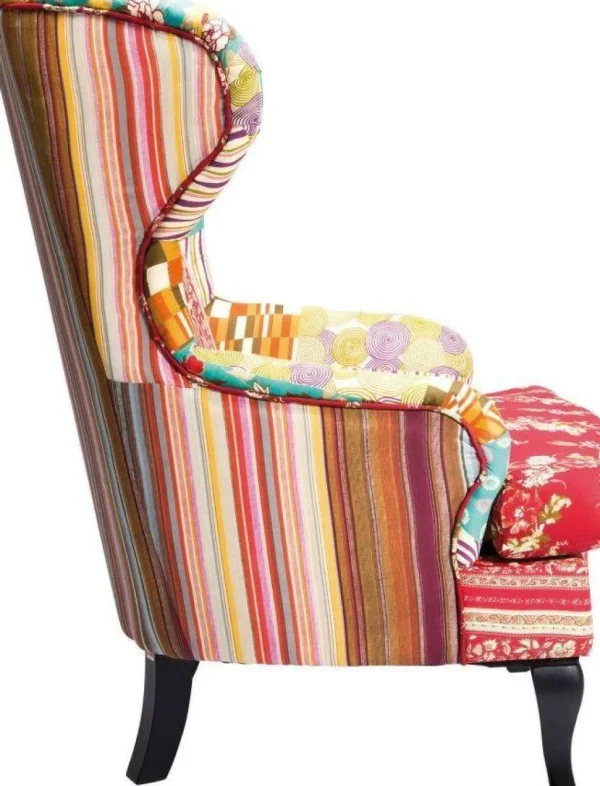 Nojatuolit>KARE Design Patchwork Nojatuoli, Punainen
