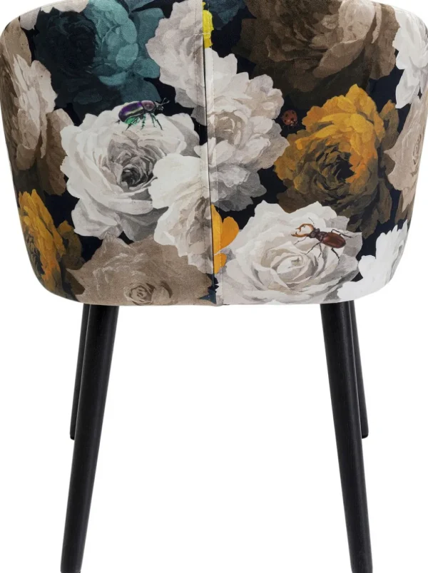 Tuolit>KARE Design Peony Flower Tuoli Käsinojilla, Keltainen