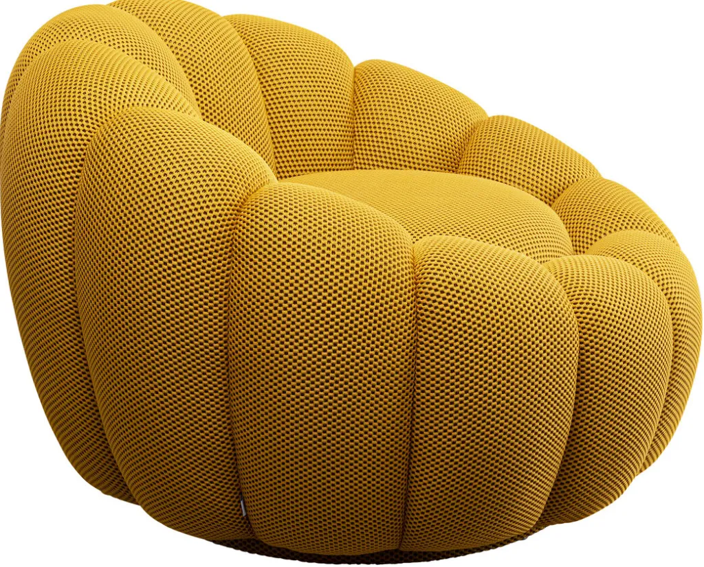 peppo_bloom_kntyv_nojatuoli_keltainen_1.webp Nojatuolit>KARE Design Peppo Bloom Kääntyvä Nojatuoli Keltainen