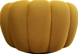 Nojatuolit>KARE Design Peppo Bloom Kääntyvä Nojatuoli Keltainen