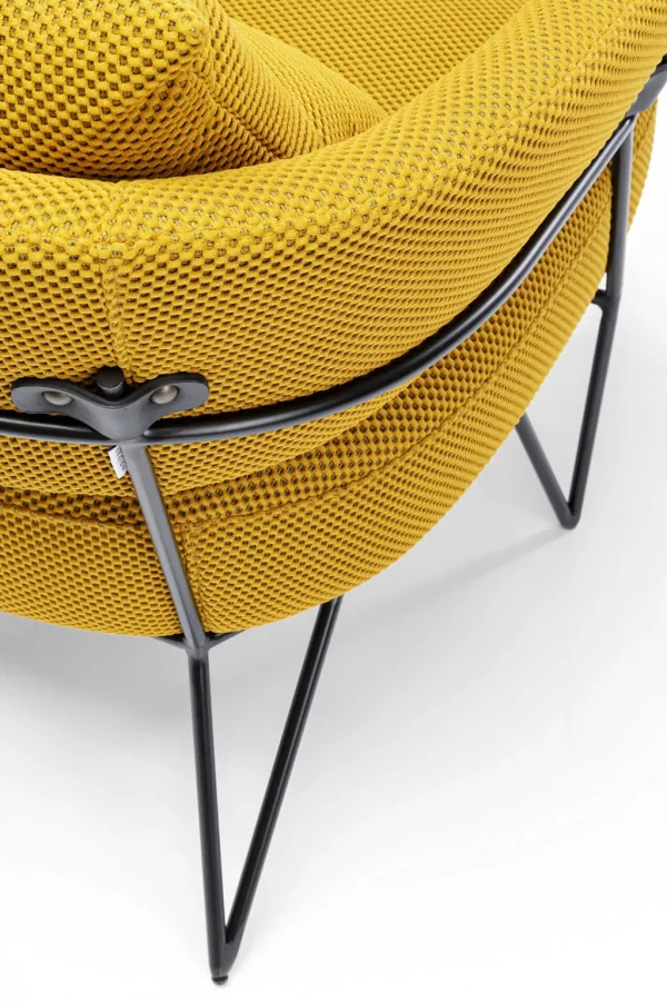 Nojatuolit>KARE Design Peppo Nojatuoli, Keltainen
