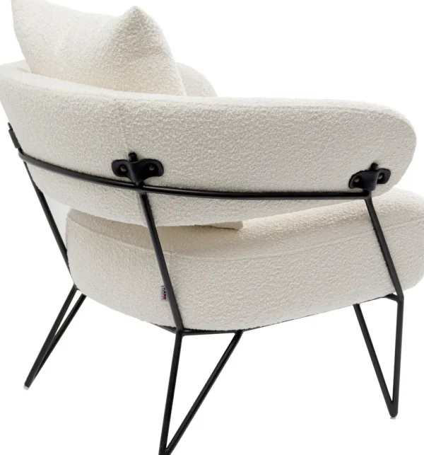 Olohuone | Nojatuolit>KARE Design Peppo Nojatuoli, Valkoinen