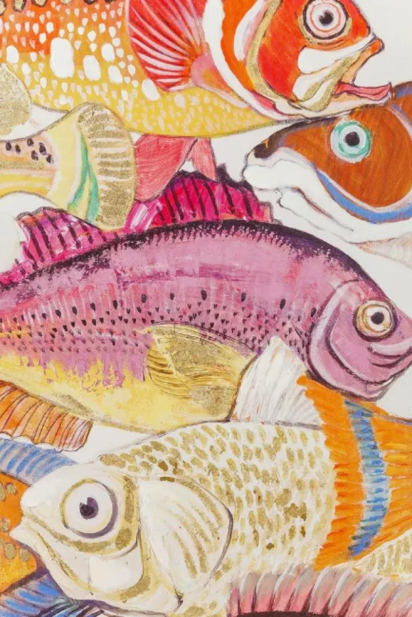 Taulut | Olohuone>KARE Design Picture Touched Fish Meeting One Kalat Taulu 75x100cm
