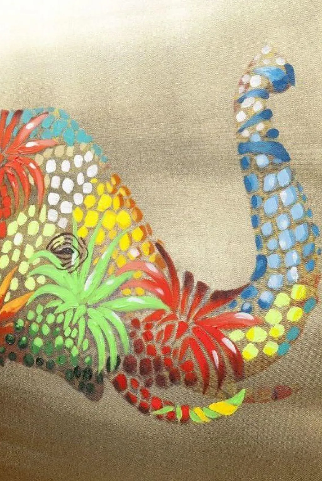picture_touched_flower_elefant_elefantti_taulu_xcm_4.webp Olohuone>KARE Design Picture Touched Flower Elefant Elefantti Taulu 120x90cm