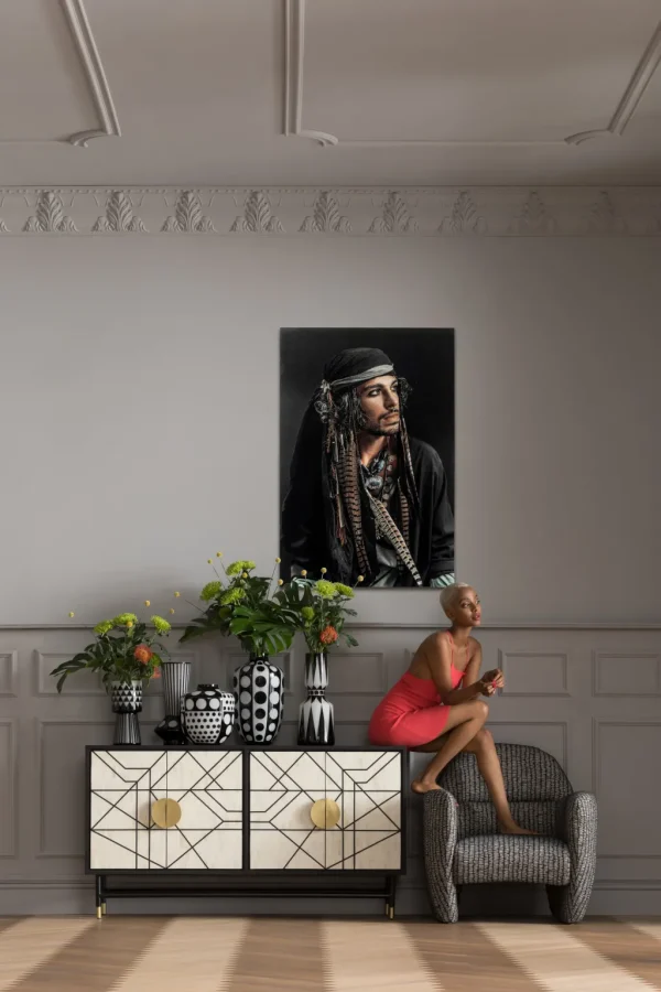 Taulut | Olohuone>KARE Design Pirate Lasitaulu 80x120cm
