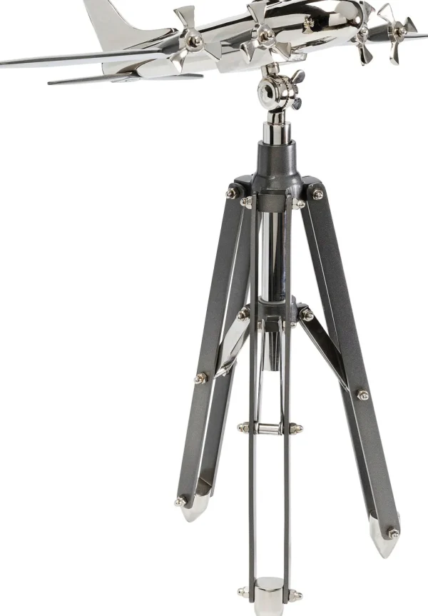 Koriste-Esineet>KARE Design Plane Tripod Lentokone Koriste-esine, Jalallinen 54cm