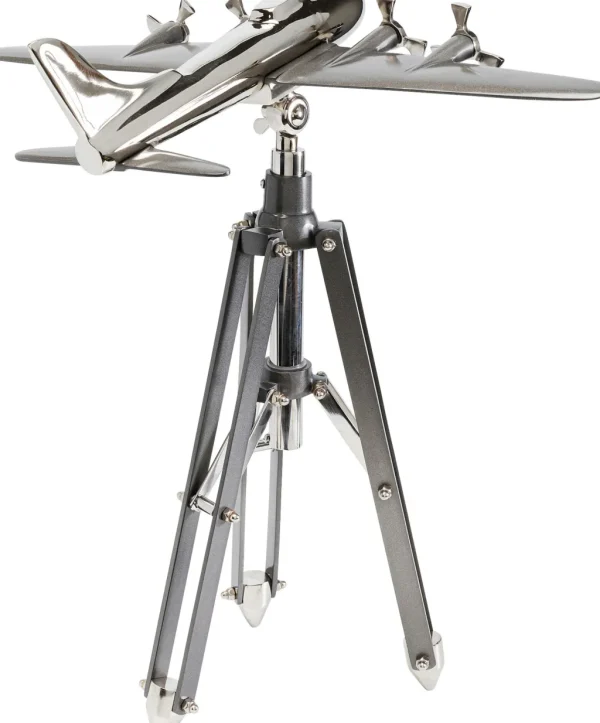 Koriste-Esineet>KARE Design Plane Tripod Lentokone Koriste-esine, Jalallinen 54cm